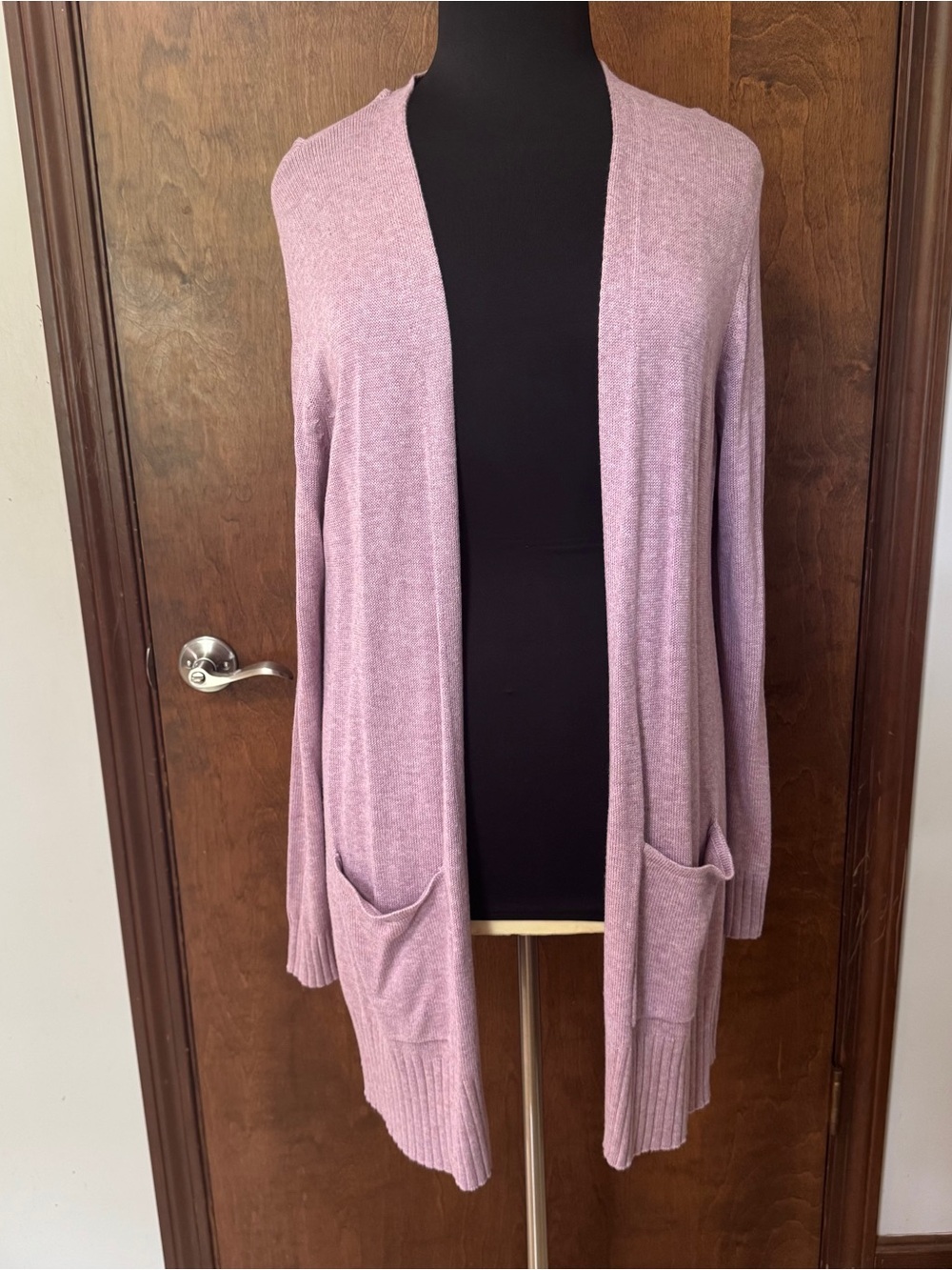 Old Navy Mauve Open-Front Women's Cardigan